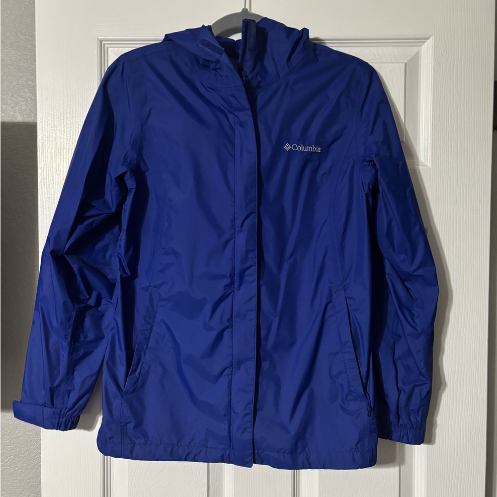 Columbia Women's Blue Raincoat